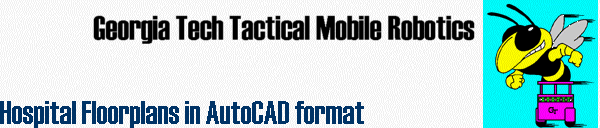 Hospital Floorplans in AutoCAD format
