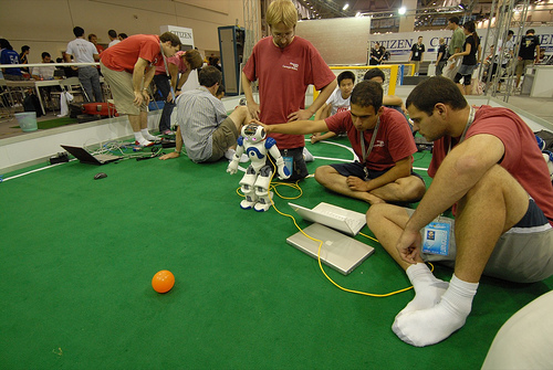 GTCMUnited08 working late