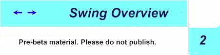 Page Heading: Swing Overview - 2