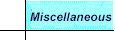 Heading: Miscellaneous