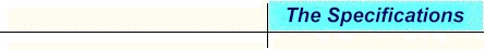 Heading: The Specifications