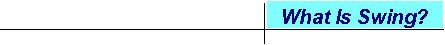 Heading: What Is Swing?