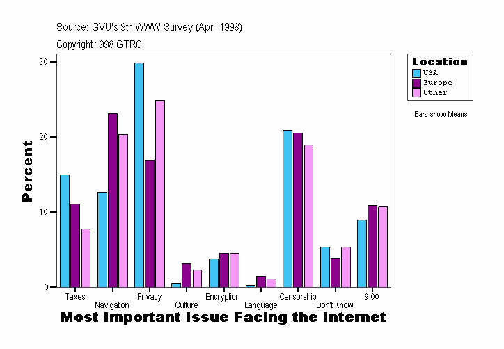 Most Important Issue Facing the Internet