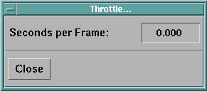 { Throttle Dialog box
}